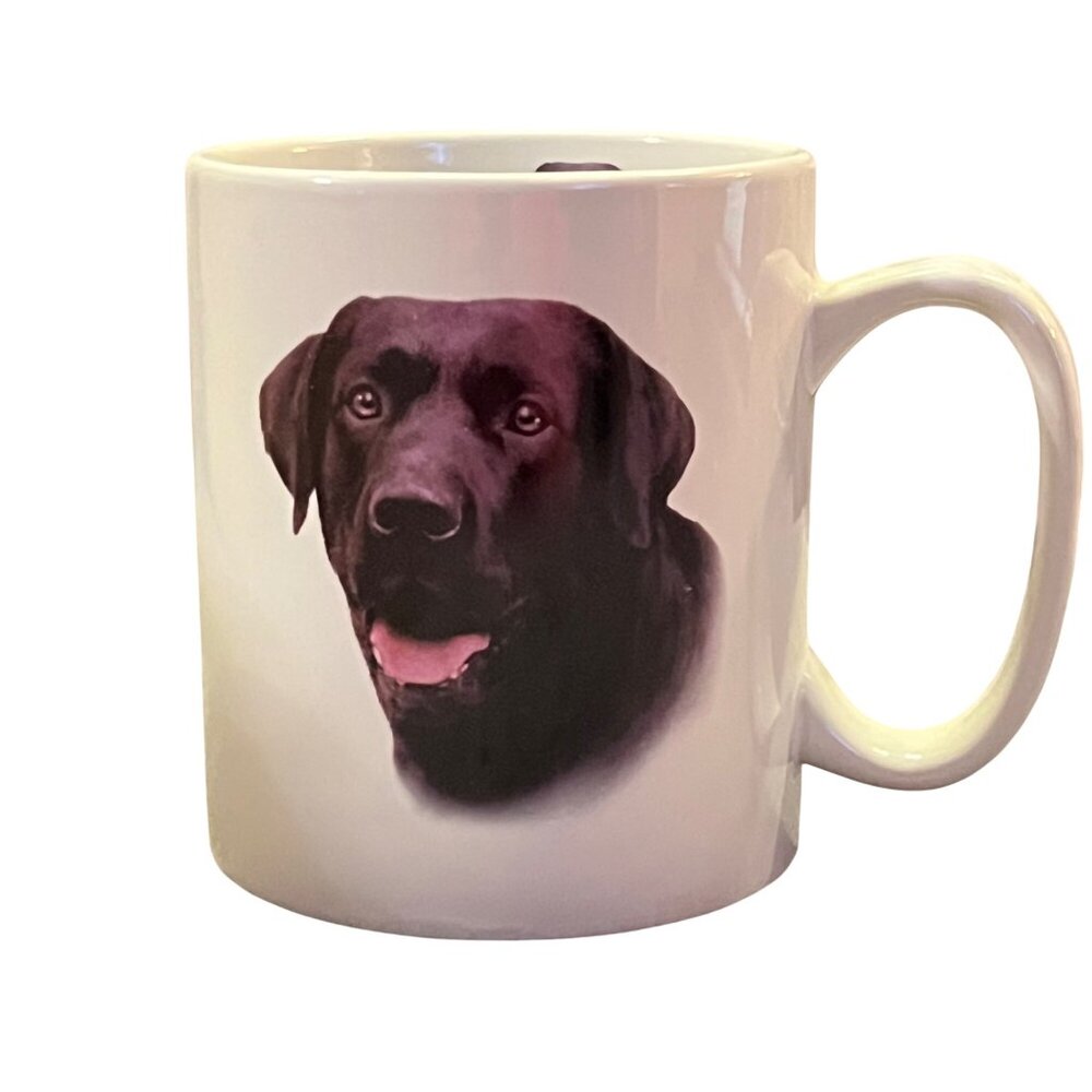 East Fork Pottery Labrador Retriever Mug Bow Wow Meows Dog Coffee Cup Used